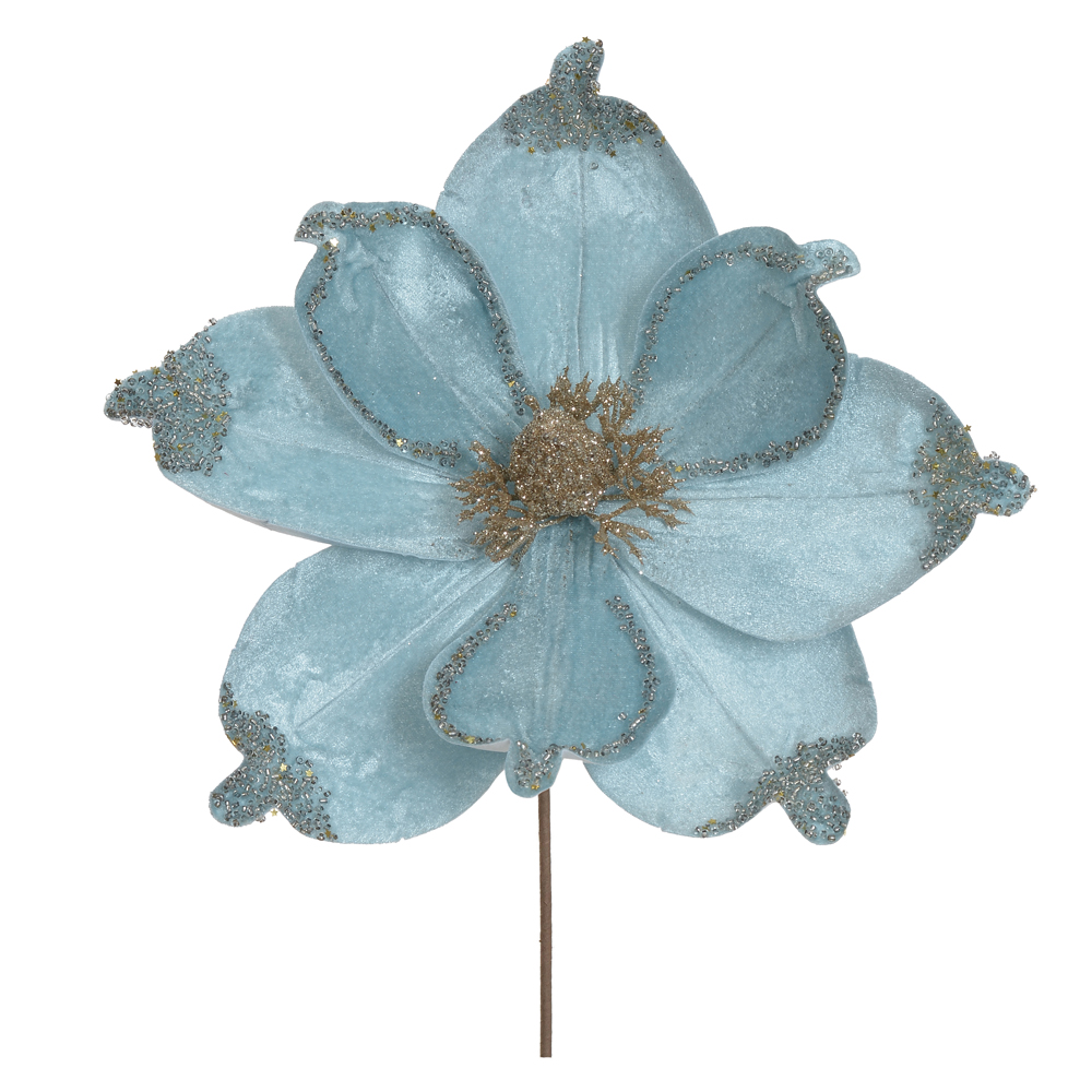 H.MAGNOLIA NATAL AVELUDADO (AZUL CLARO) 22cm 23d
