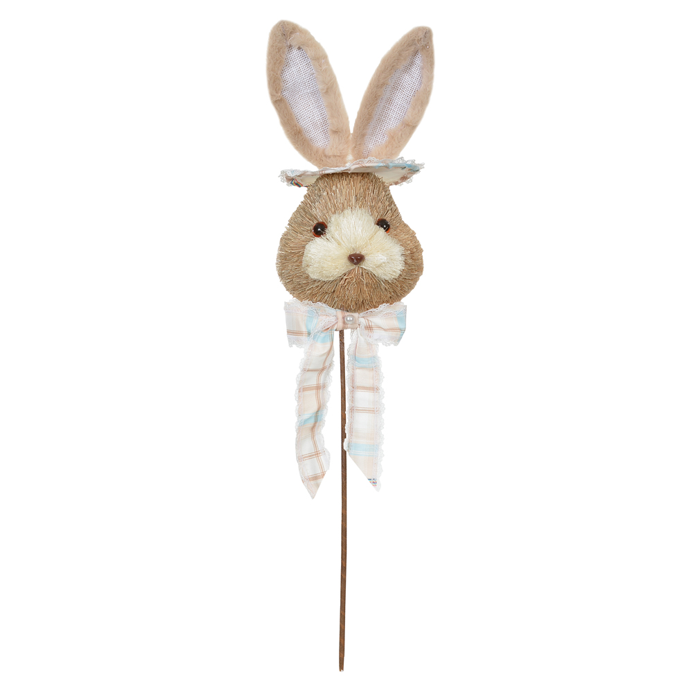 PICK CABECA COELHO PALHA (BEGE AZUL) 55cm