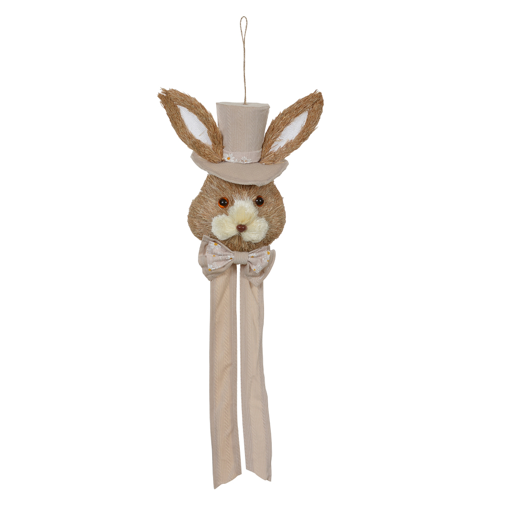 CABECA COELHO PALHA (BEGE) 64cm