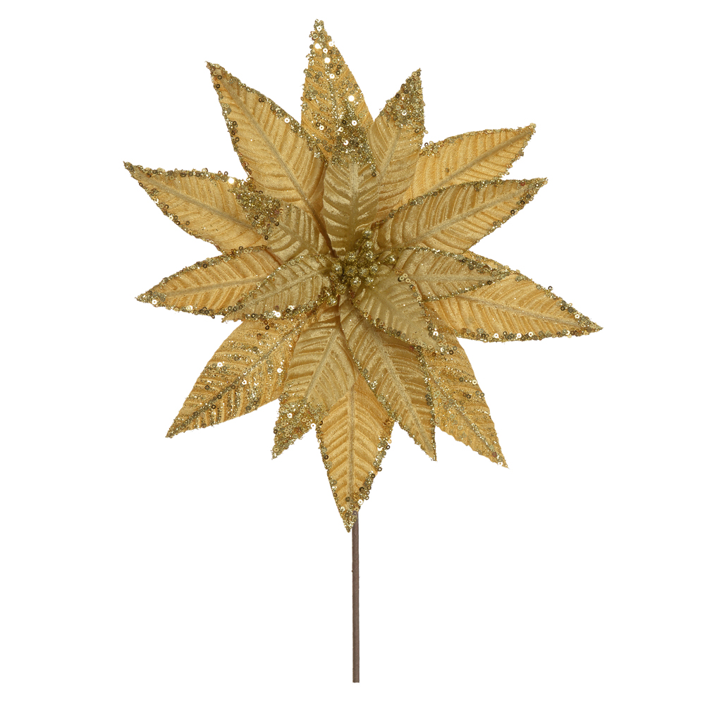 H.BICO PAPAGAIO NATAL AVELUDADO (DOURADO GLITTER DOURADO) 25cm 33d