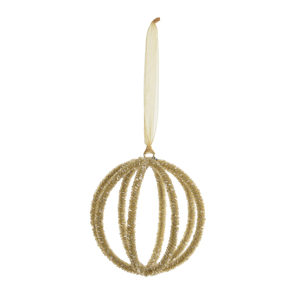 BOLAS DECORADAS NATAL (DOURADO) 9D