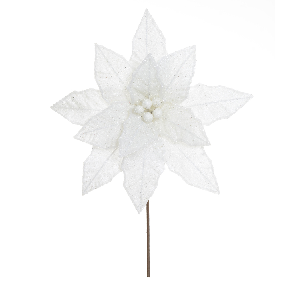H.BICO PAPAGAIO NATAL (BRANCO GLITTER BRANCO) 25cm 30d