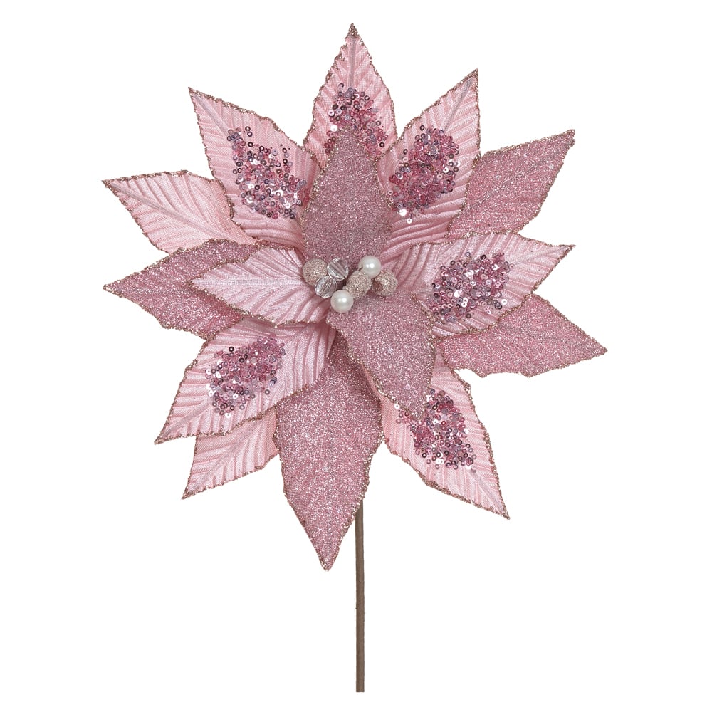 H.BICO PAPAGAIO NATAL (ROSA CLARO GLITTER CHAMPANHE) 25cm 29d