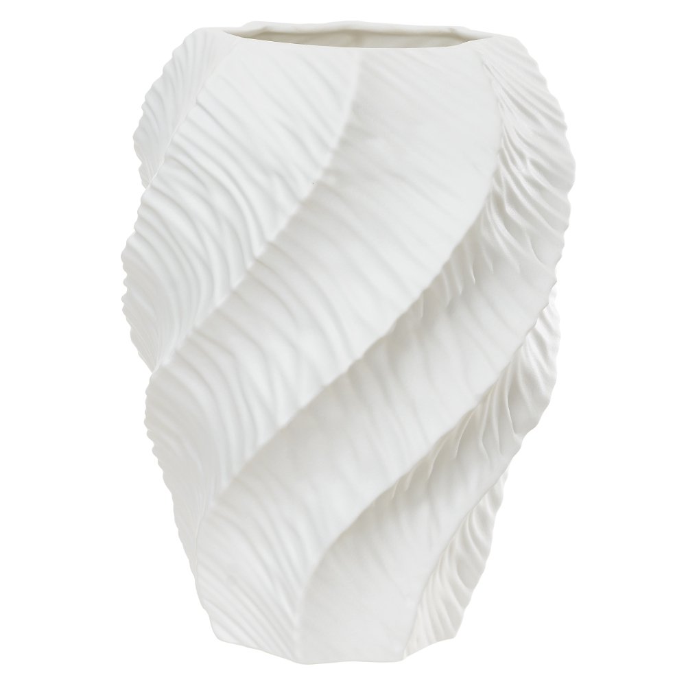 VASO DECOR PORCELANA (BRANCO) 30,3cm 22d