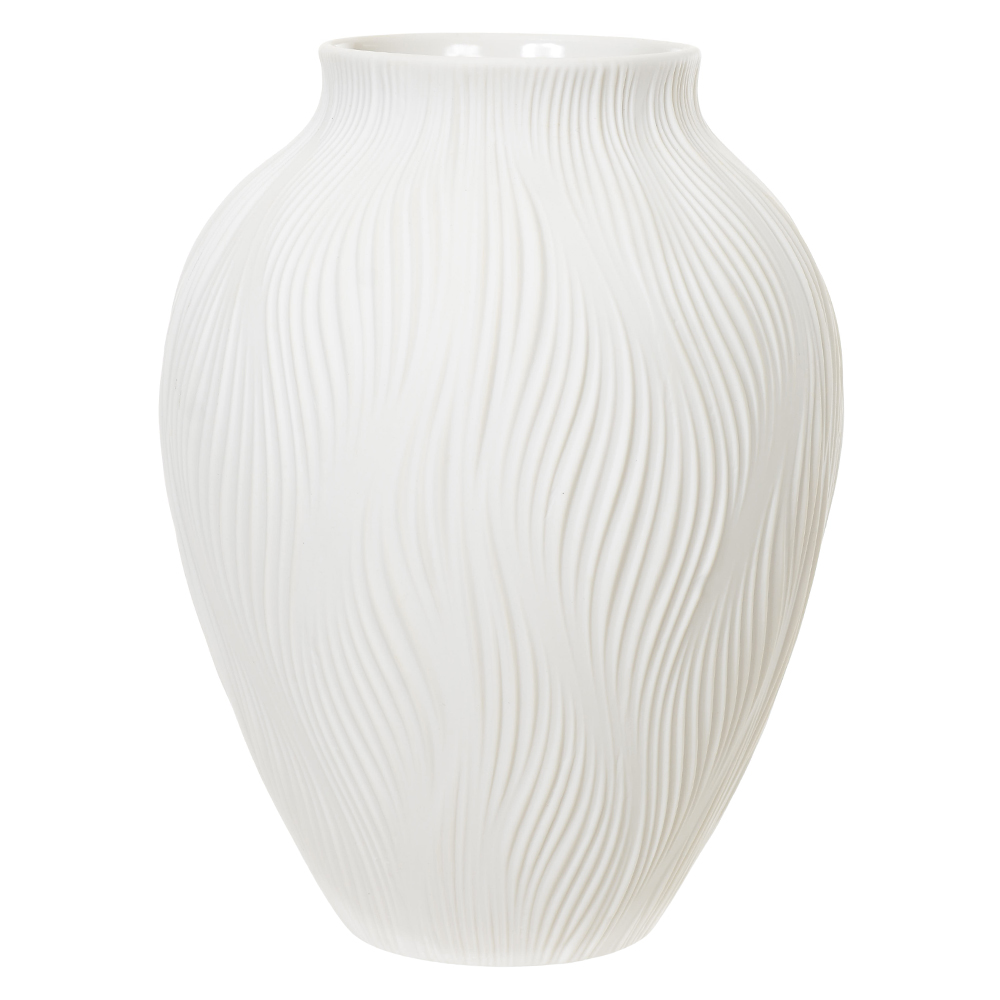 VASO DECOR PORCELANA (BRANCO) 23cm 17,5d