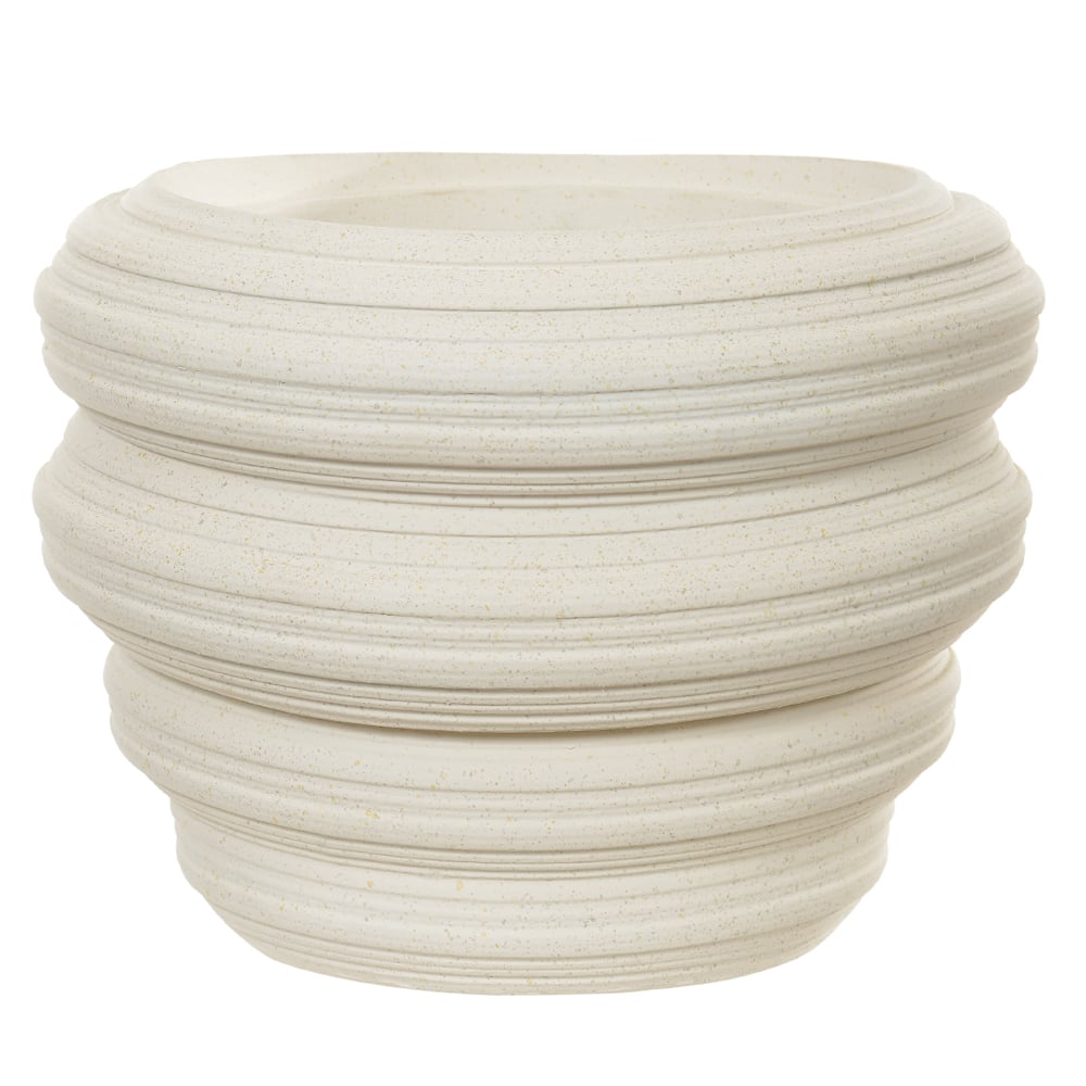 VASO DECORATIVO RESINA (BRANCO) 20,5cm 25,6d