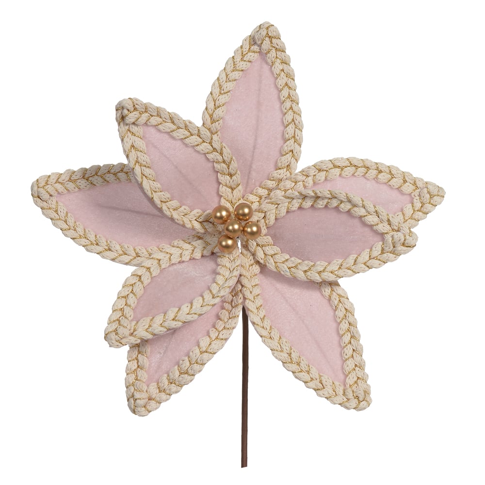 H.BICO PAPAGAIO NATAL AVELUDADO (ROSA CLARO) 19cm 30d