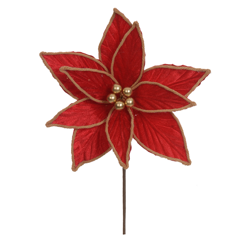 H.BICO PAPAGAIO NATAL AVELUDADO (VERMELHO) 18cm 26d