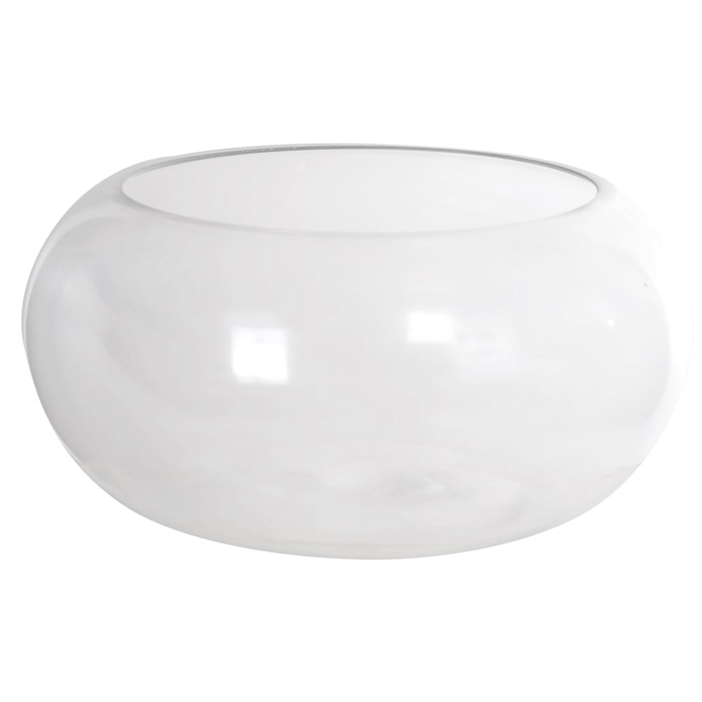 VASO BACIA VIDRO (TRANSPARENTE) 14,5cm