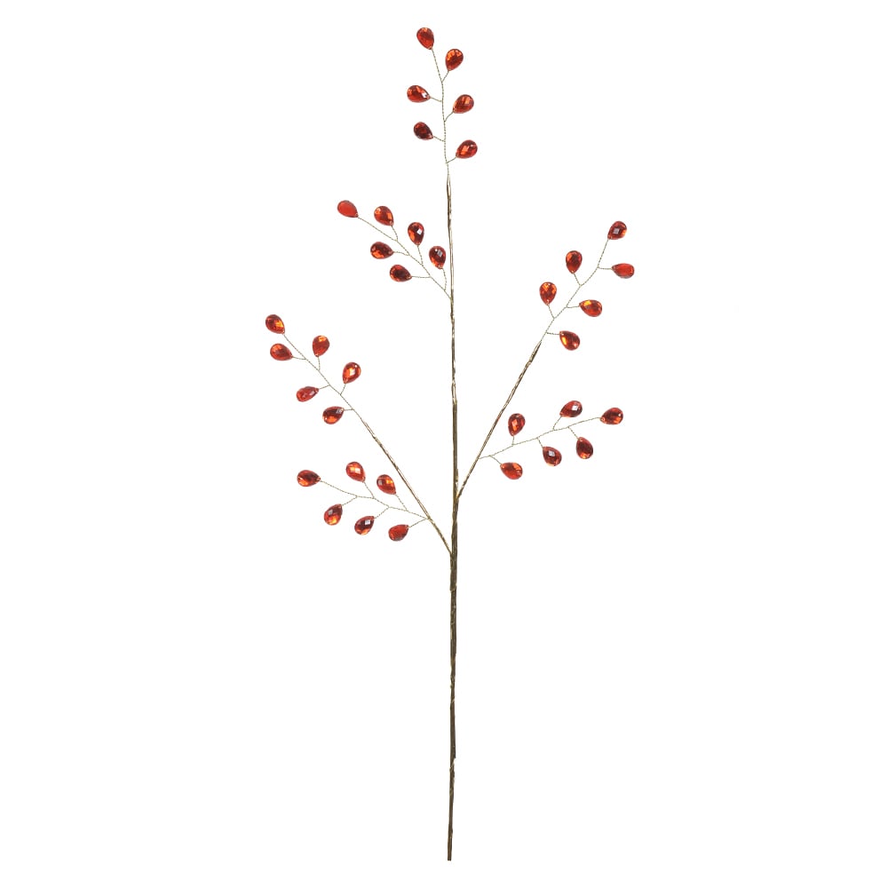 C.CRISTAL NATAL (VERMELHO DOURADO) 57cm