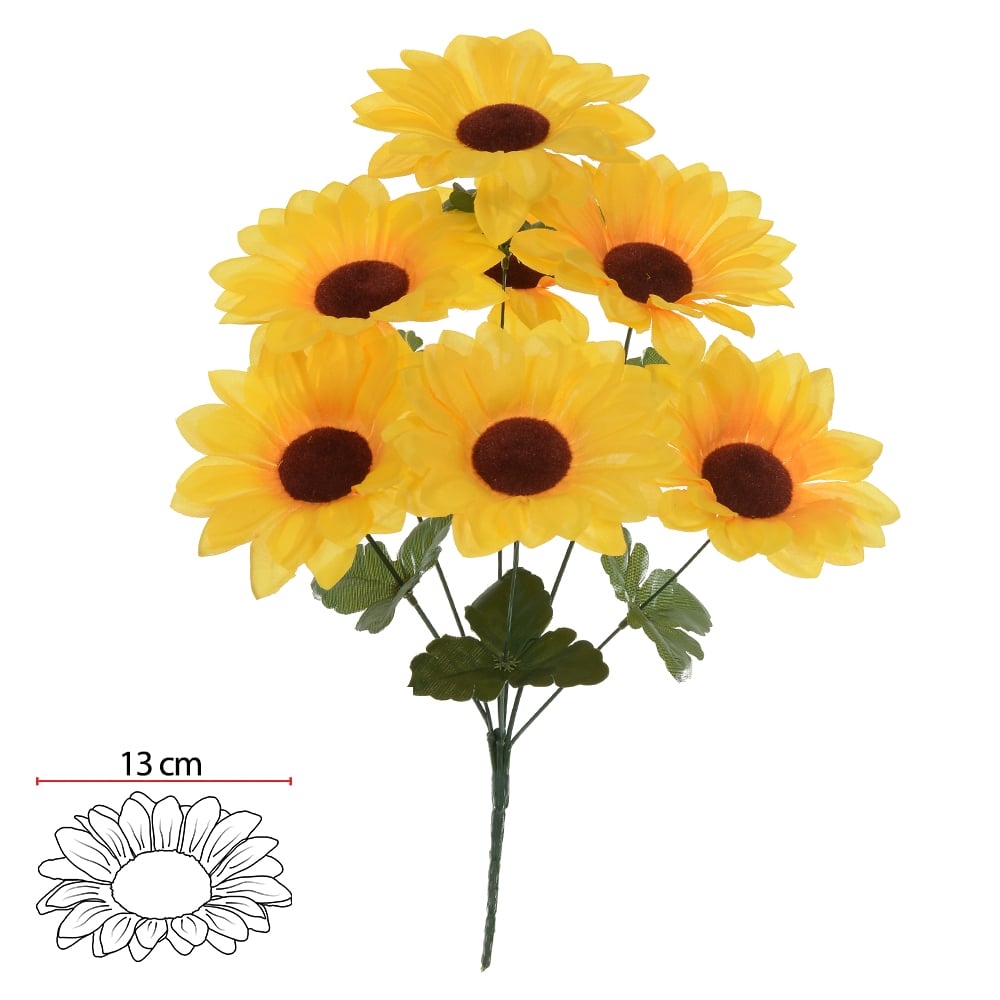B.GIRASSOL X7 (AMARELO) 39cm