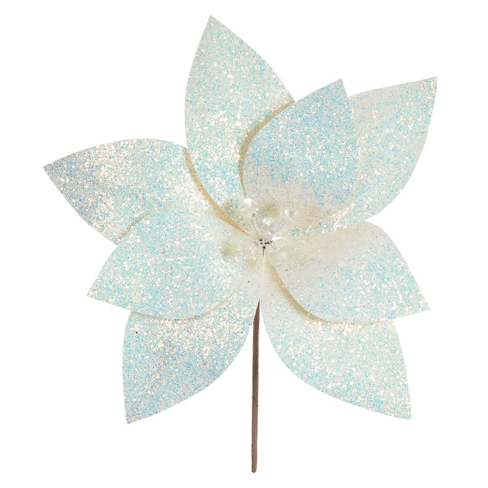 H.BICO DE PAPAGAIO NATAL C/GLITTER (IRIDESCENTE) 29cm