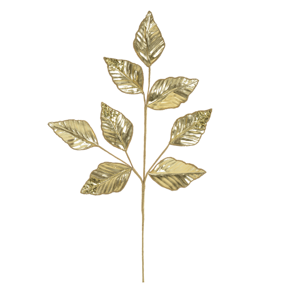 H.FOLHA NATAL (DOURADO) 71cm