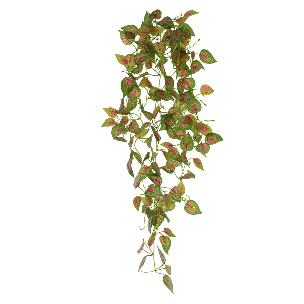 F.COLEUS PENDURAR REAL TOQUE X162 (VERDE VERMELHO) 1,1m