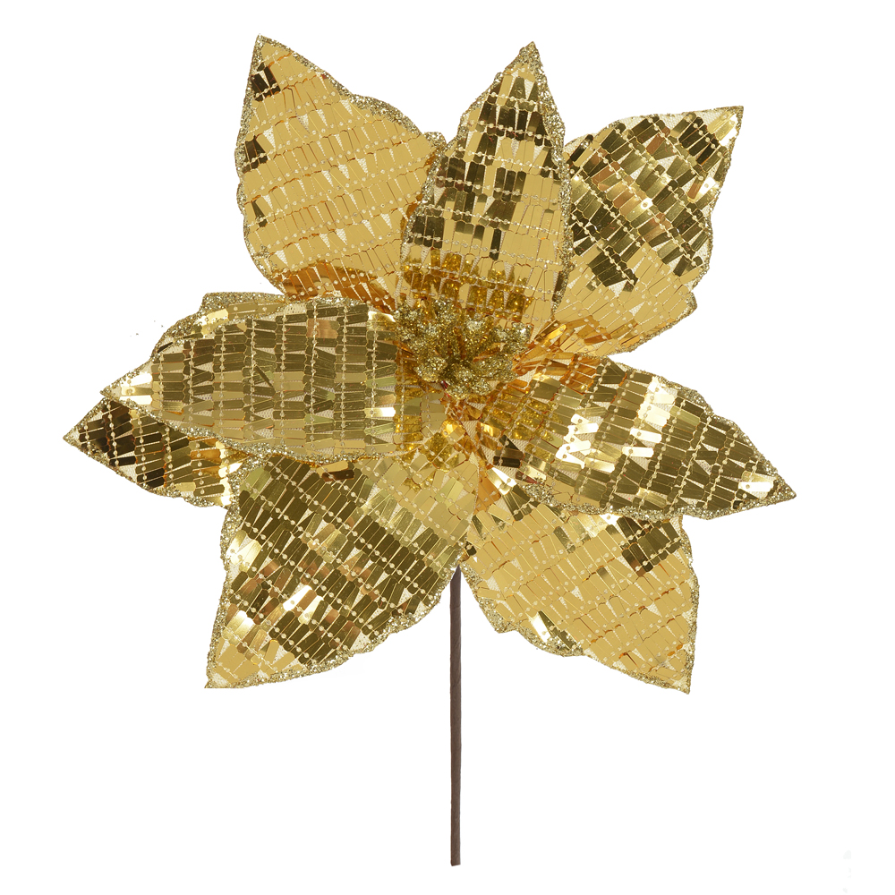 H.BICO DE PAPAGAIO NATAL ESPELHADO. (DOURADO) 20cm 25d