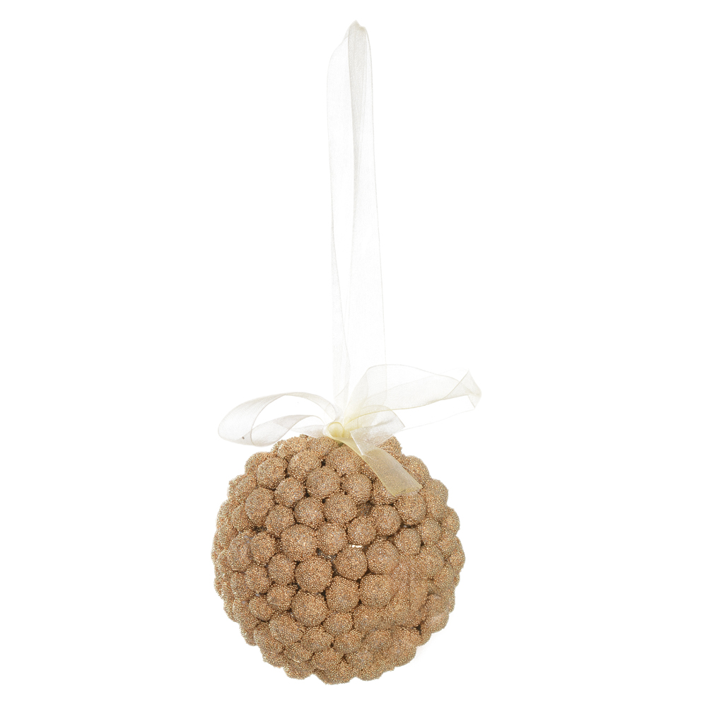 BOLAS DECORADAS NATAL (DOURADO MATTE) 10D
