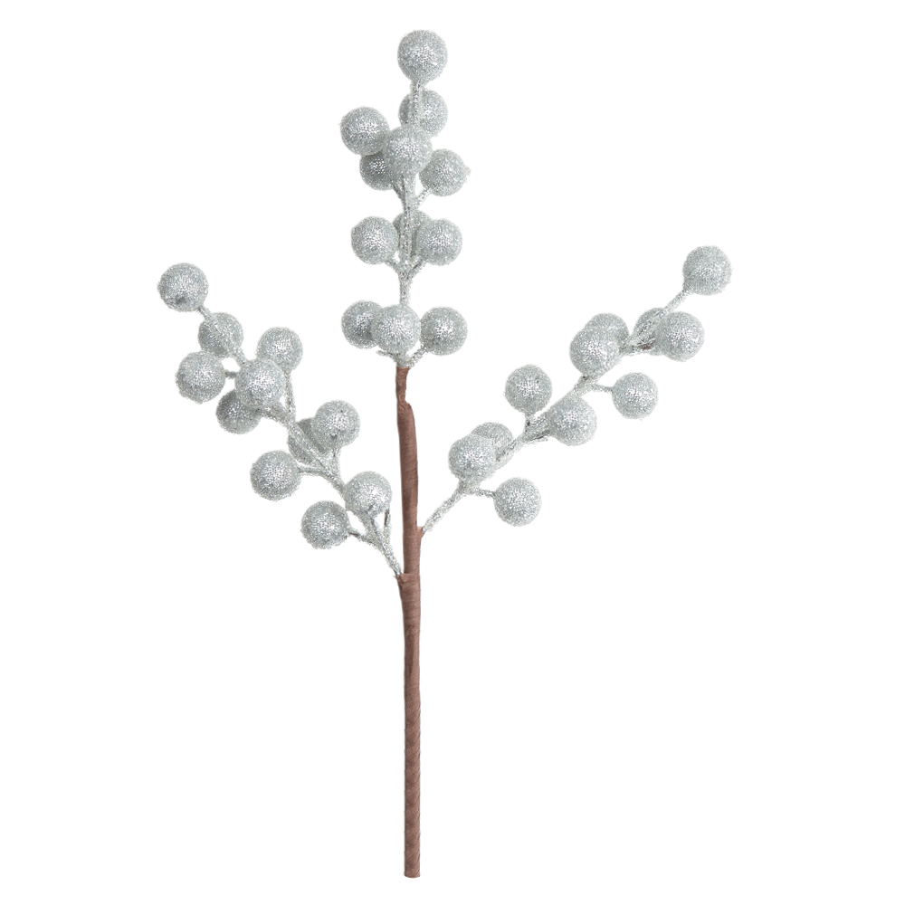 H.PICK BERRY NATAL (PRATA) 25cm