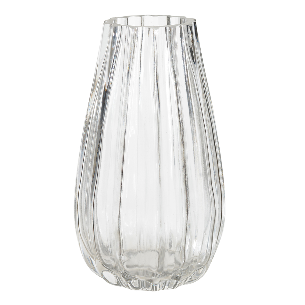 VASO VIDRO (TRANSPARENTE) 20cm