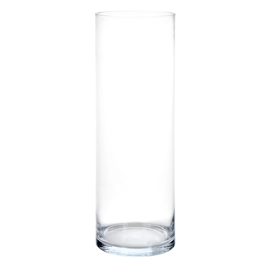 VASO VIDRO CILINDRO (TRANSPARENTE) 40cm
