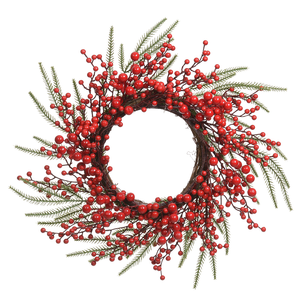 F.GUIRLANDA BERRY NATAL (VERMELHO) 50cm