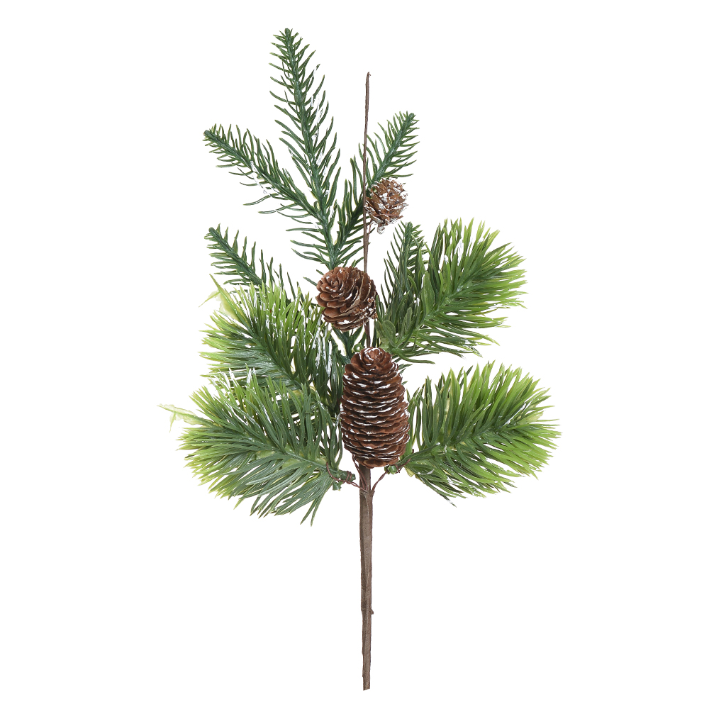 H.DIVERSOS. NATAL C/PINHA (VERDE) 41cm