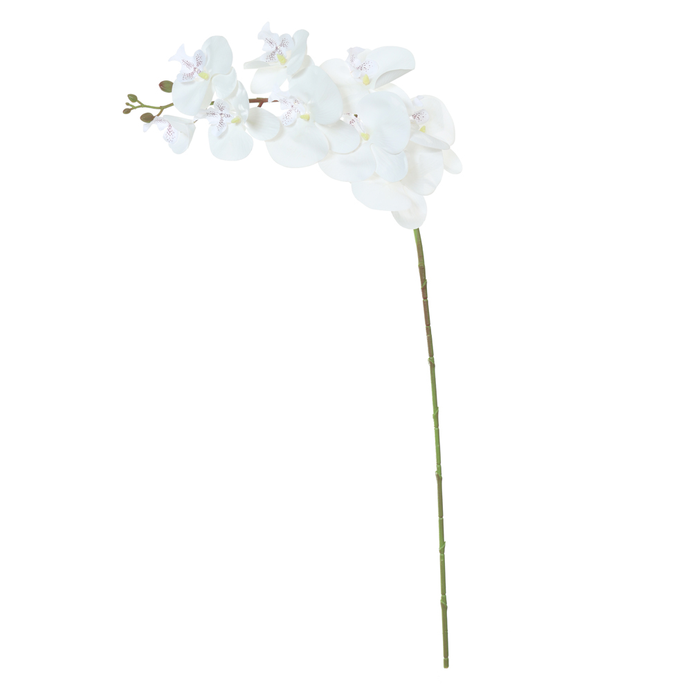 H.ORQUIDEA PHALAENOPSIS REAL TOQUE X9 (BRANCO) 96cm