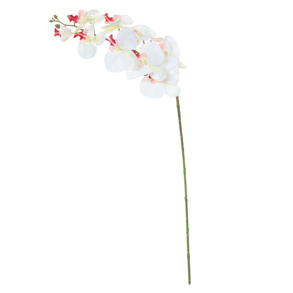 H.ORQUIDEA PHALAENOPSIS REAL TOQUE X9 (BRANCO BEAUTY) 96cm