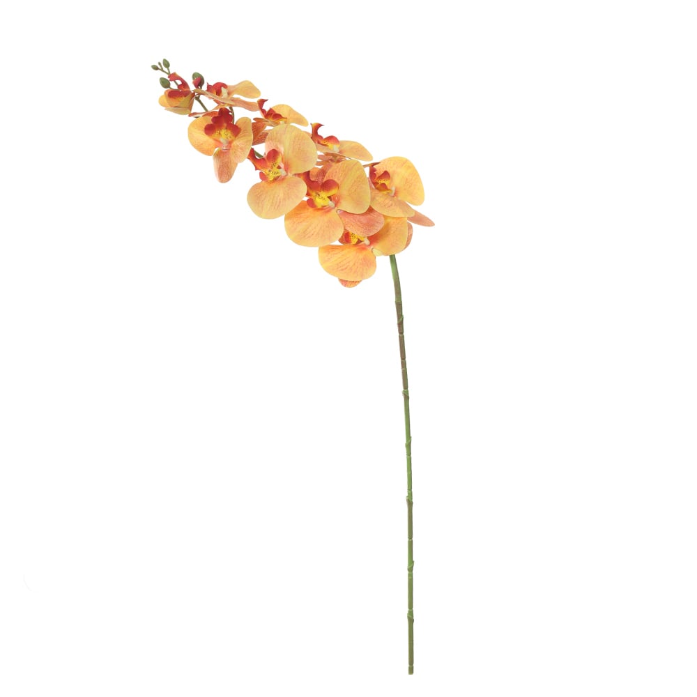 H.ORQUIDEA PHALAENOPSIS REAL TOQUE X9 (LARANJA) 96cm
