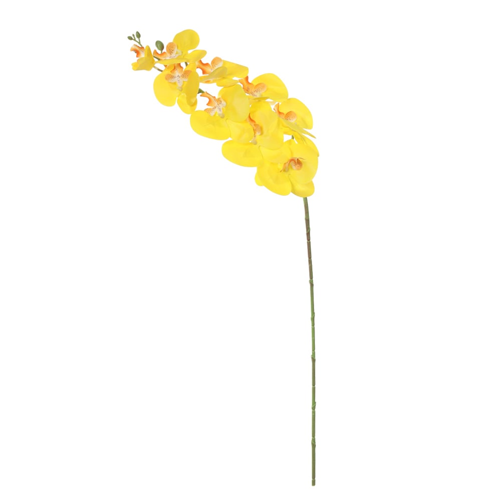 H.ORQUIDEA PHALAENOPSIS REAL TOQUE X9 (AMARELO) 96cm
