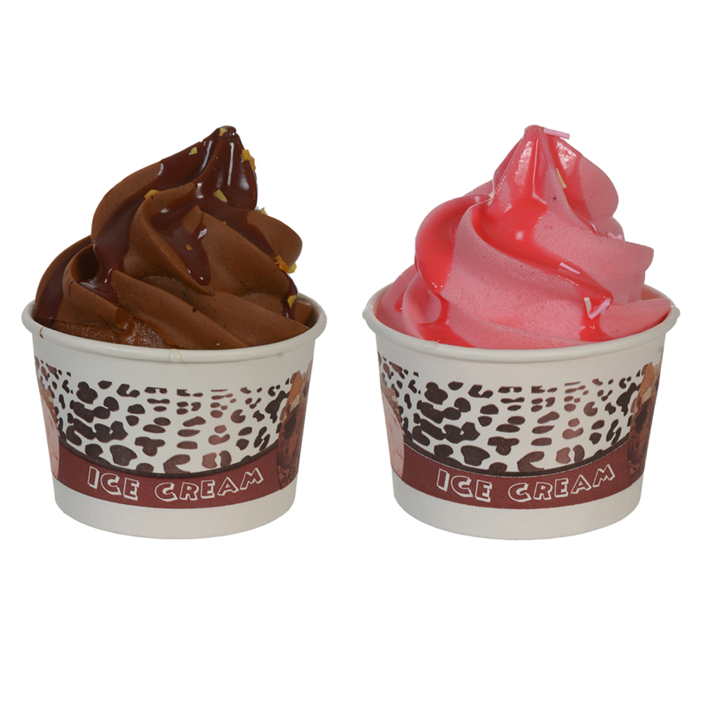 HF.SORVETE C/4 UNI EVA (SORTIDO) 10cm