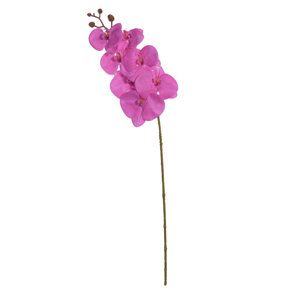 H.ORQUIDEA PHALAENOPSIS REAL TOQUE C/COAT X7 (FUCSIA) 76cm