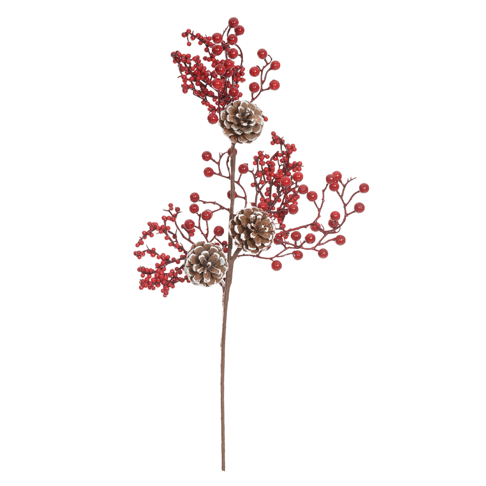 H.BERRY NATAL C/PINHA (VERMELHO) 65cm