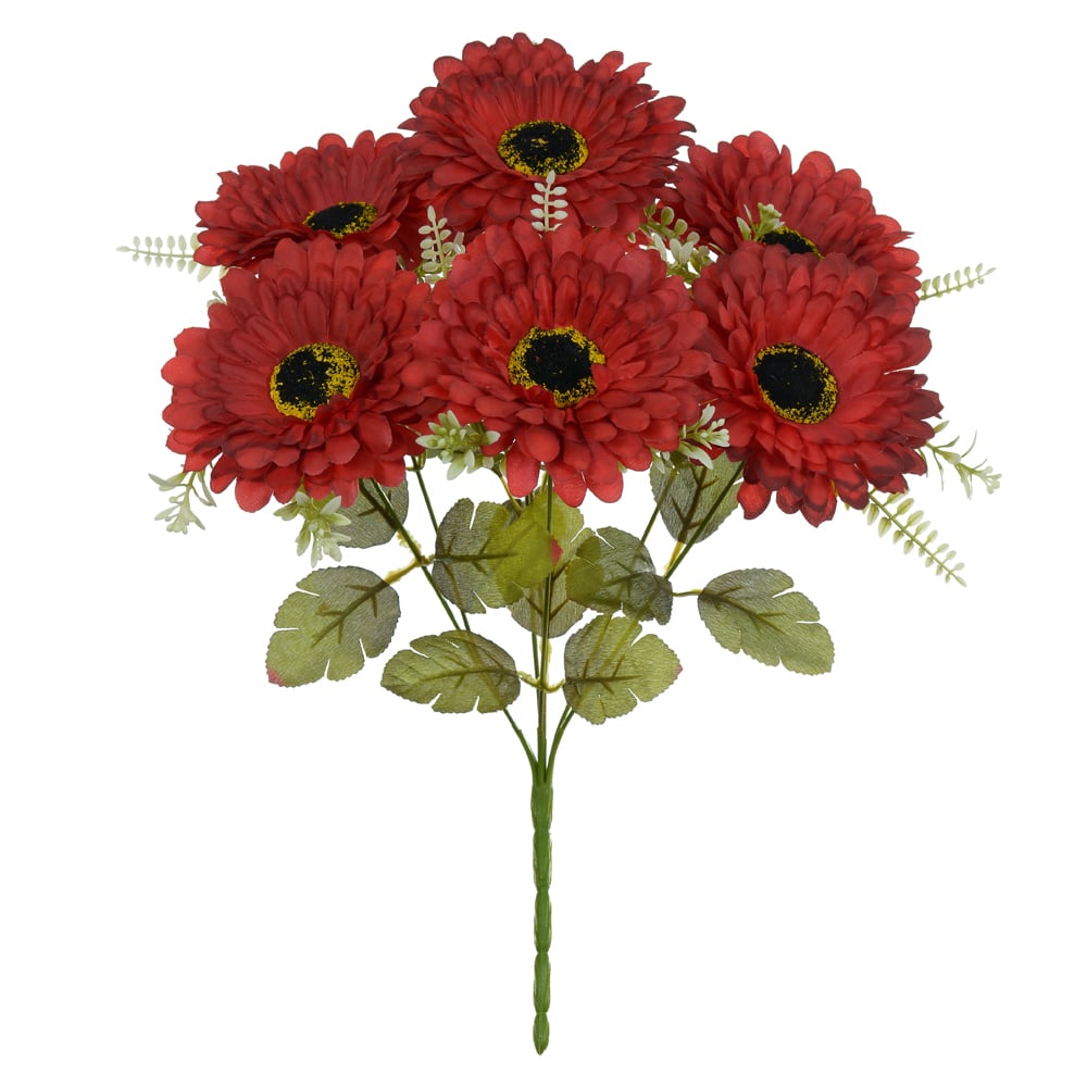 B.GERBERA X7 (VERMELHO OUTONO) 44cm