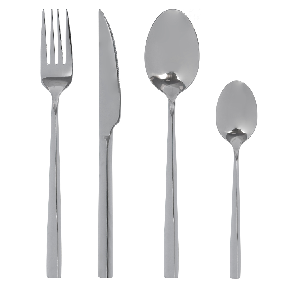 FAQUEIRO ACO INOX 24 PECAS (PRATA)