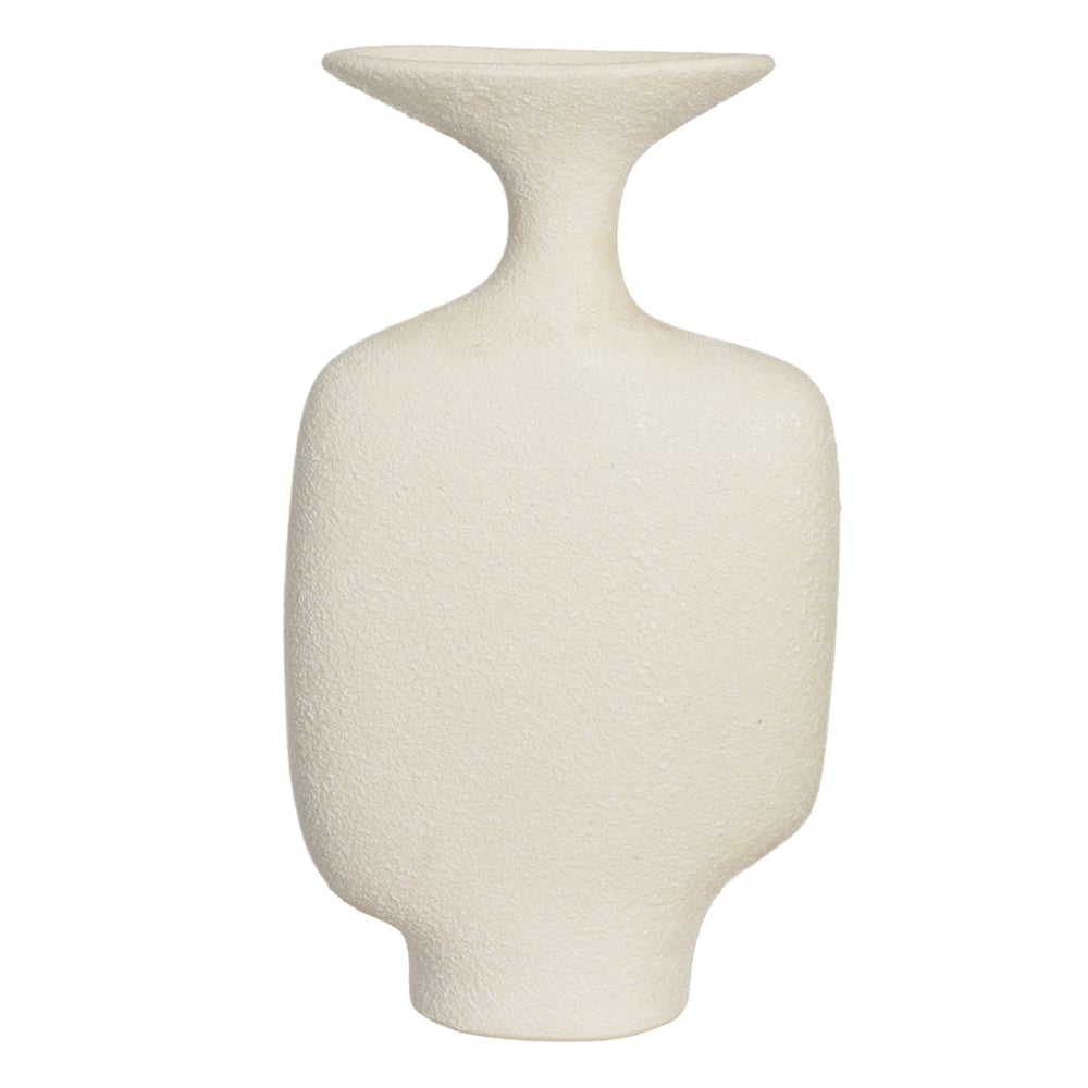 VASO DECORATIVO CERAMICA (BEGE) 40,5X23,2X9,7cm