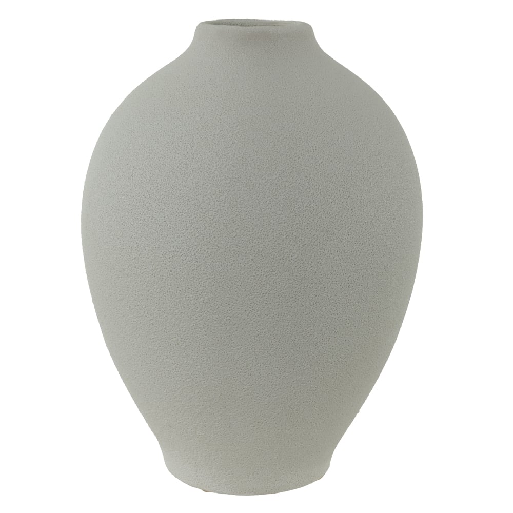 VASO DECORATIVO CERAMICA (BRANCO) 24cm 22d