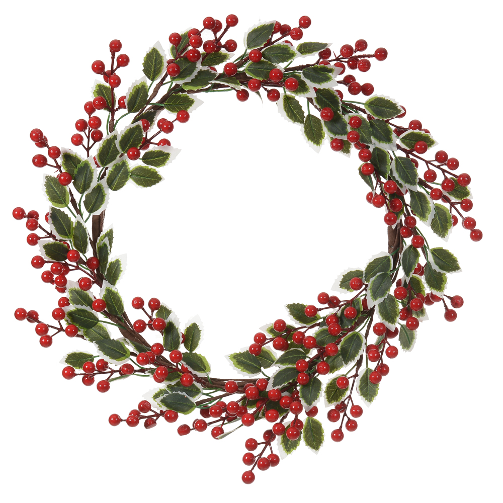 F.GUIRLANDA BERRY NATAL (VERMELHO) 40cm