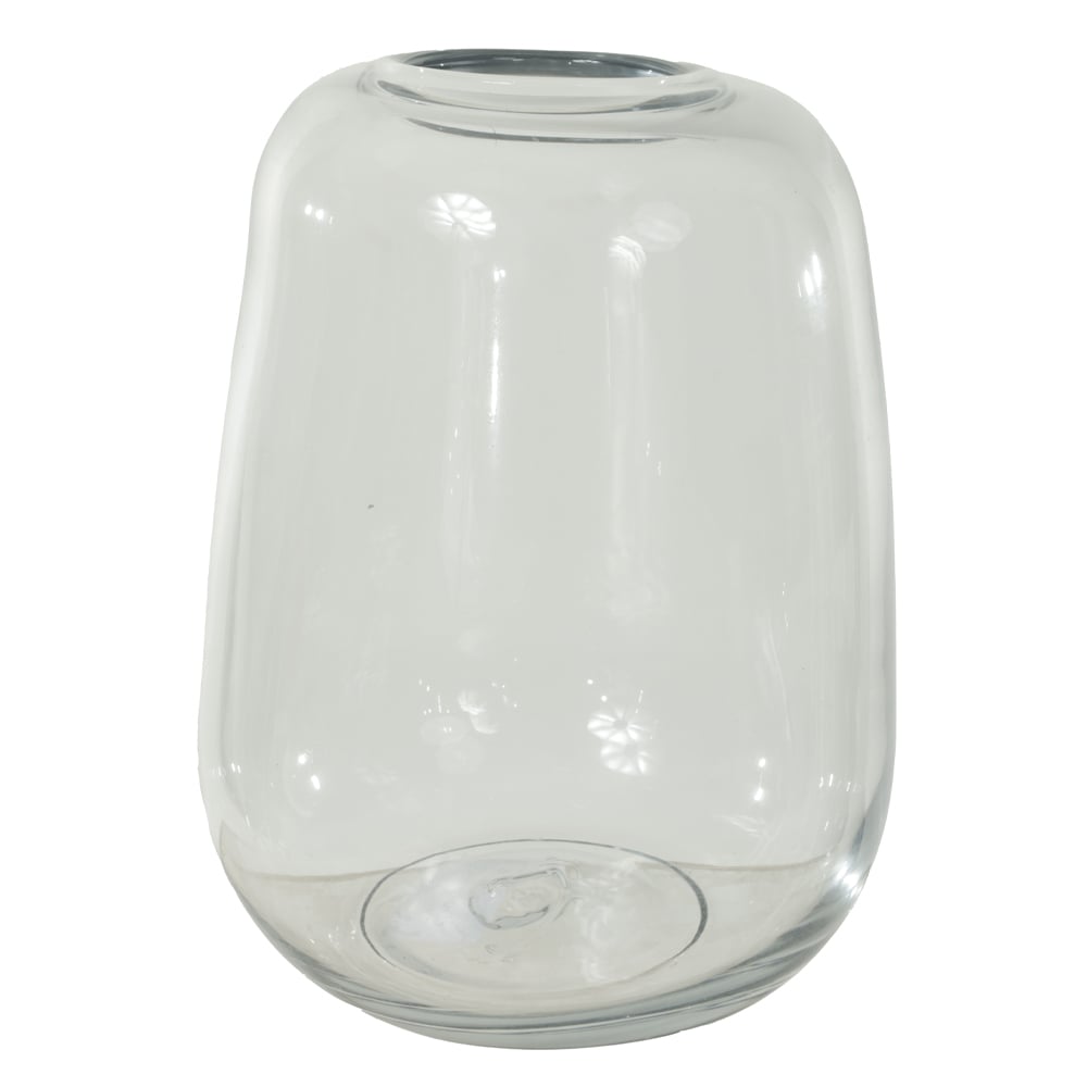 VASO DECOR VIDRO (TRANSPARENTE) 19,5cm 15d