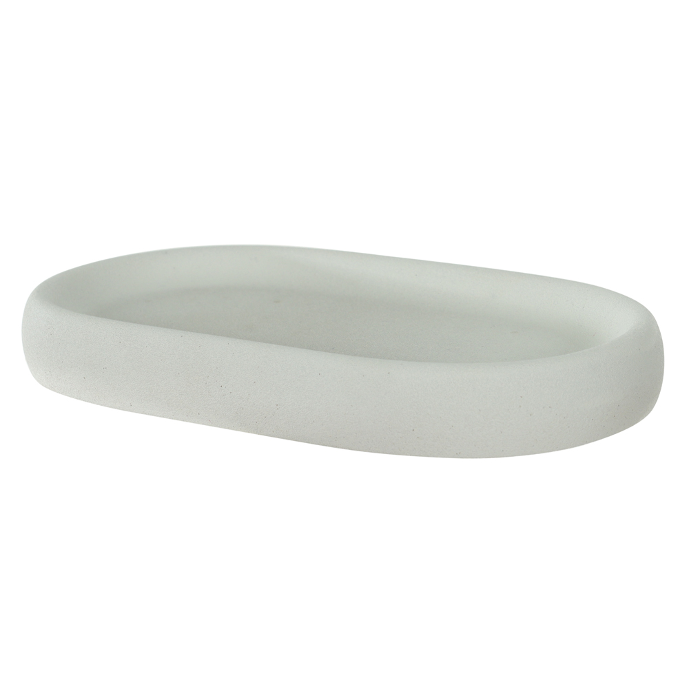 BANDEJA CIMENTO 2,6X11,5X19,5cm MINIMALISM (CINZA)