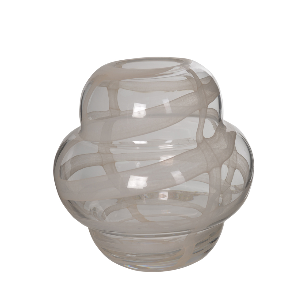 VASO DECOR VIDRO (FENDI) 20,5cm 20d
