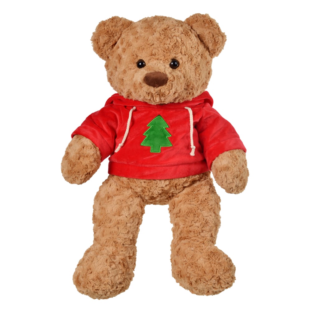 BONECO NATAL URSO (VERMELHO) 40cm