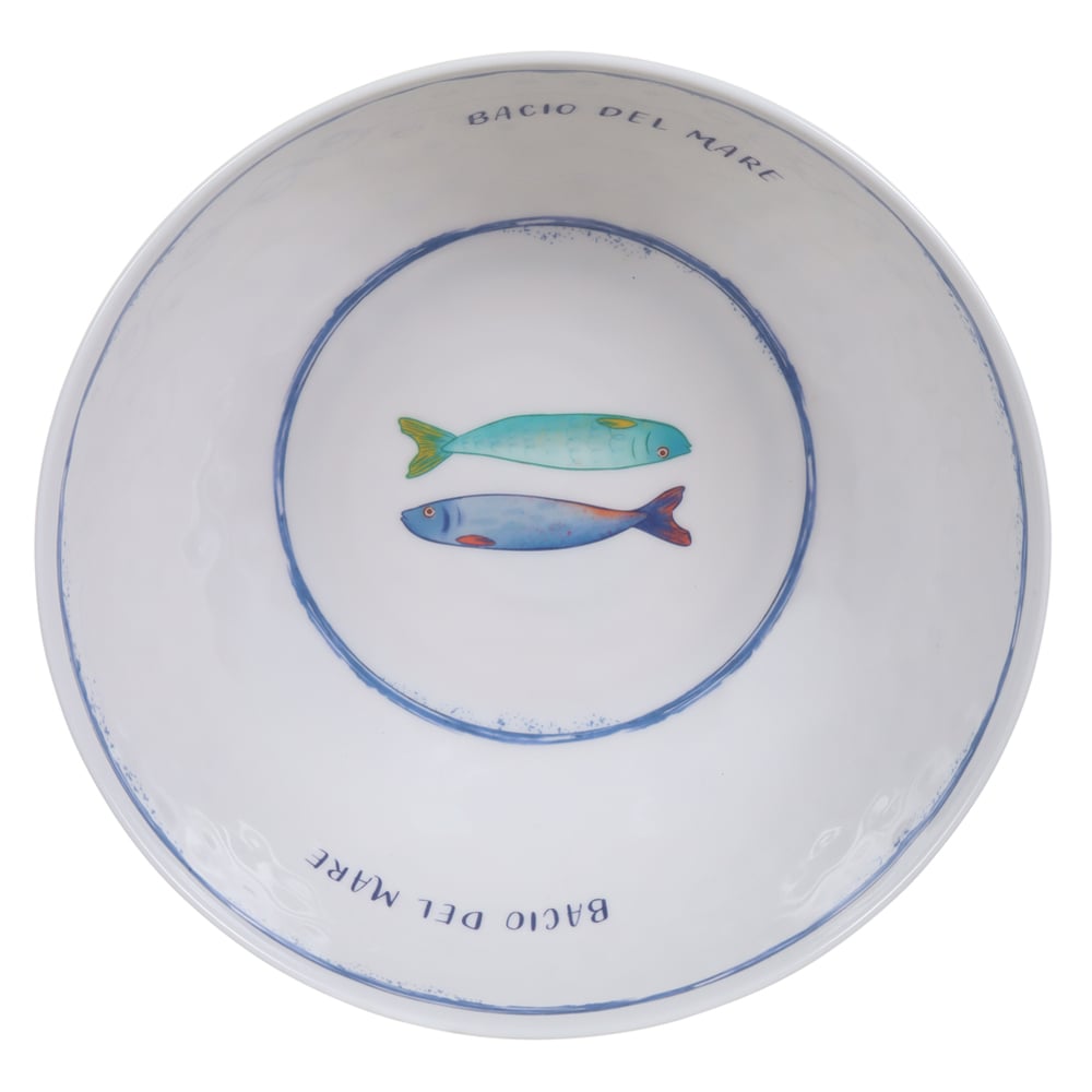 SALADEIRA MELAMINA 3000ml 10X28,2cm NAVAL (OFF WHITE)
