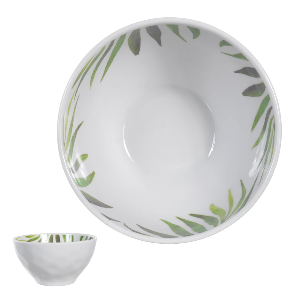 BOWL MELAMINA 600ml 7,9X14,4cm HERBARIUM (VERDE)