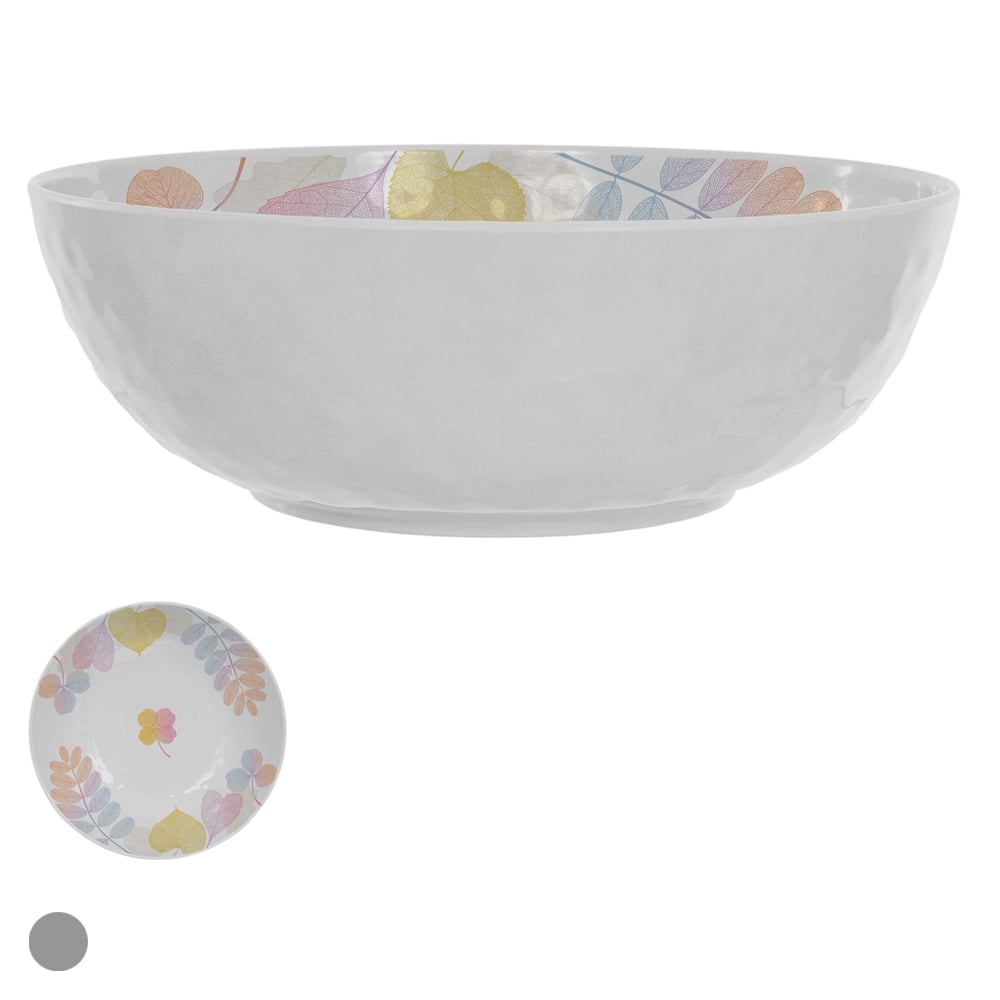 SALADEIRA MELAMINA 3000ml 10X28,2cm HERBARIUM (OFF WHITE)