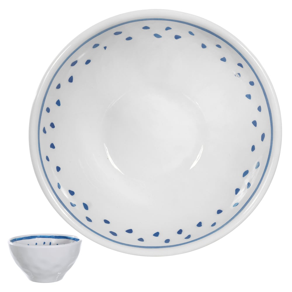 BOWL MELAMINA 600ml 7,9X14,4cm OCEANO (OFF WHITE)