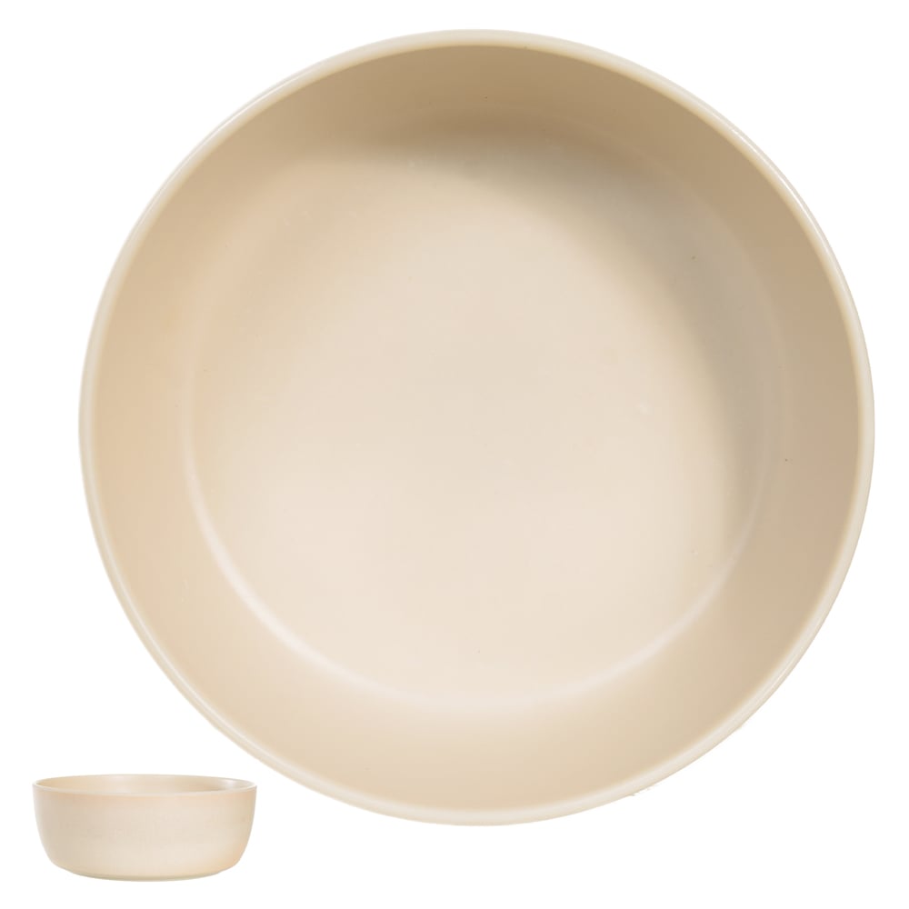 BOWL MELAMINA 690ml 6,2X15,8cm GOURMET (BEGE)