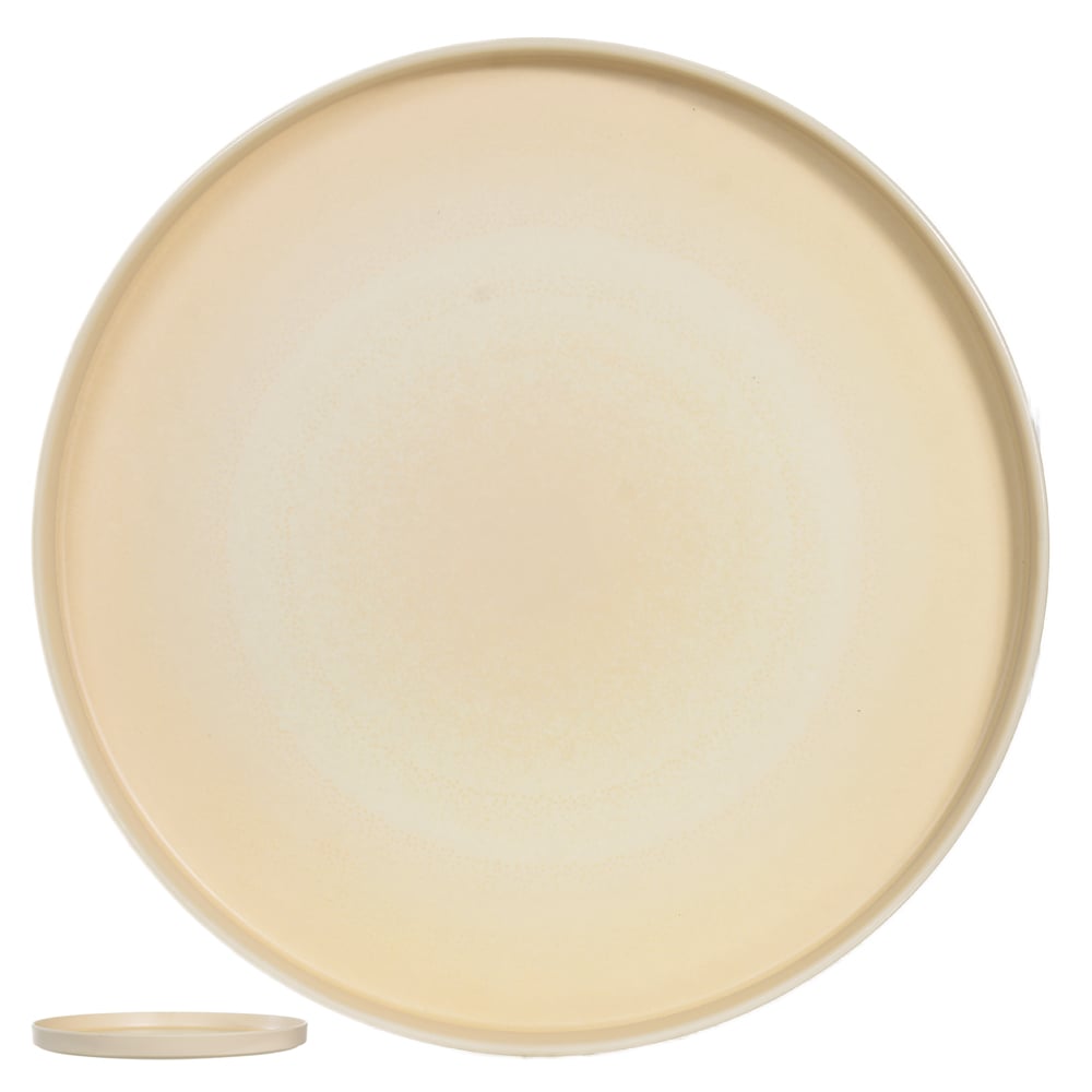 PRATO RASO MELAMINA 25d GOURMET (BEGE)