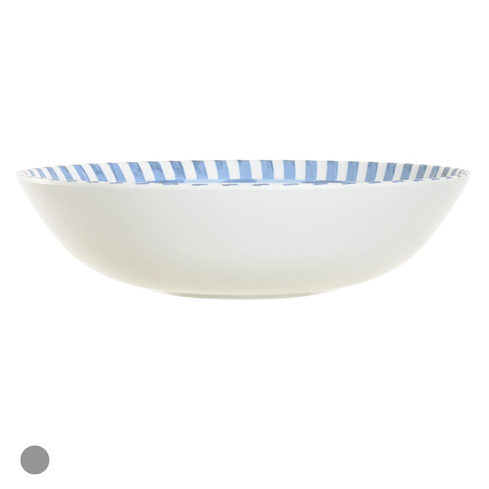 SALADEIRA MELAMINA 2500ml 7,2X27,9cm FACETADO (AZUL)