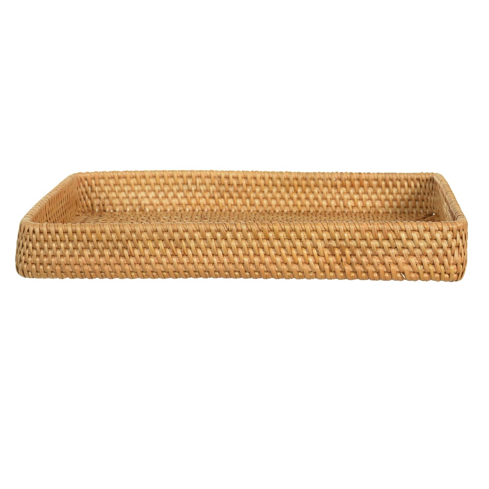 BANDEJA VIME 4,8X23X37cm RETANGULAR (BEGE)