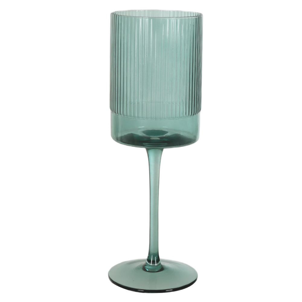 CJ TACAS VINHO TINTO 520ml 24X8cm C/6 PECAS ELEGANCE (VERDE)